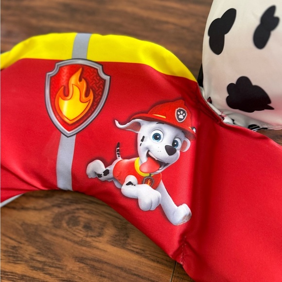 SwimWays Paw Patrol Toddler Swim Vest Life Jacket with Marshall Design - Picture 2 of 7